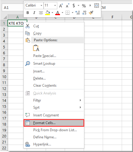 excel for mac wrap text other line